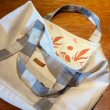 Cargar imagen en el visor de la galería, NURIA, tote playero natural