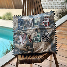 Load image into Gallery viewer, Pura Vida squared cushion
