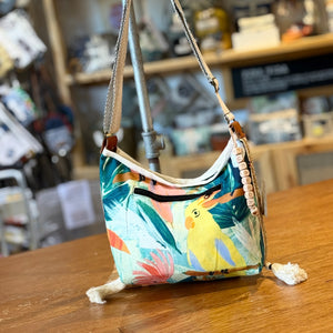 Cartera Penca estampada