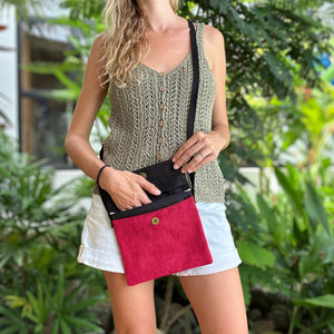 Camila liso, cartera pequeña