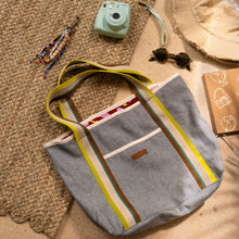 Cargar imagen en el visor de la galería, NURIA, tote playero natural
